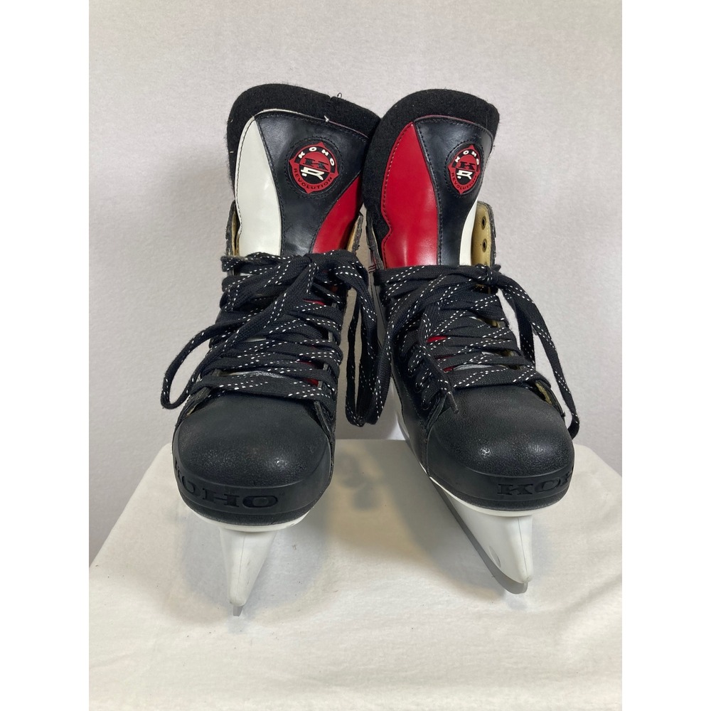 Koho 2250 Revolution Mens 11.5 D Black Red Hockey Ice Skates Excalibur